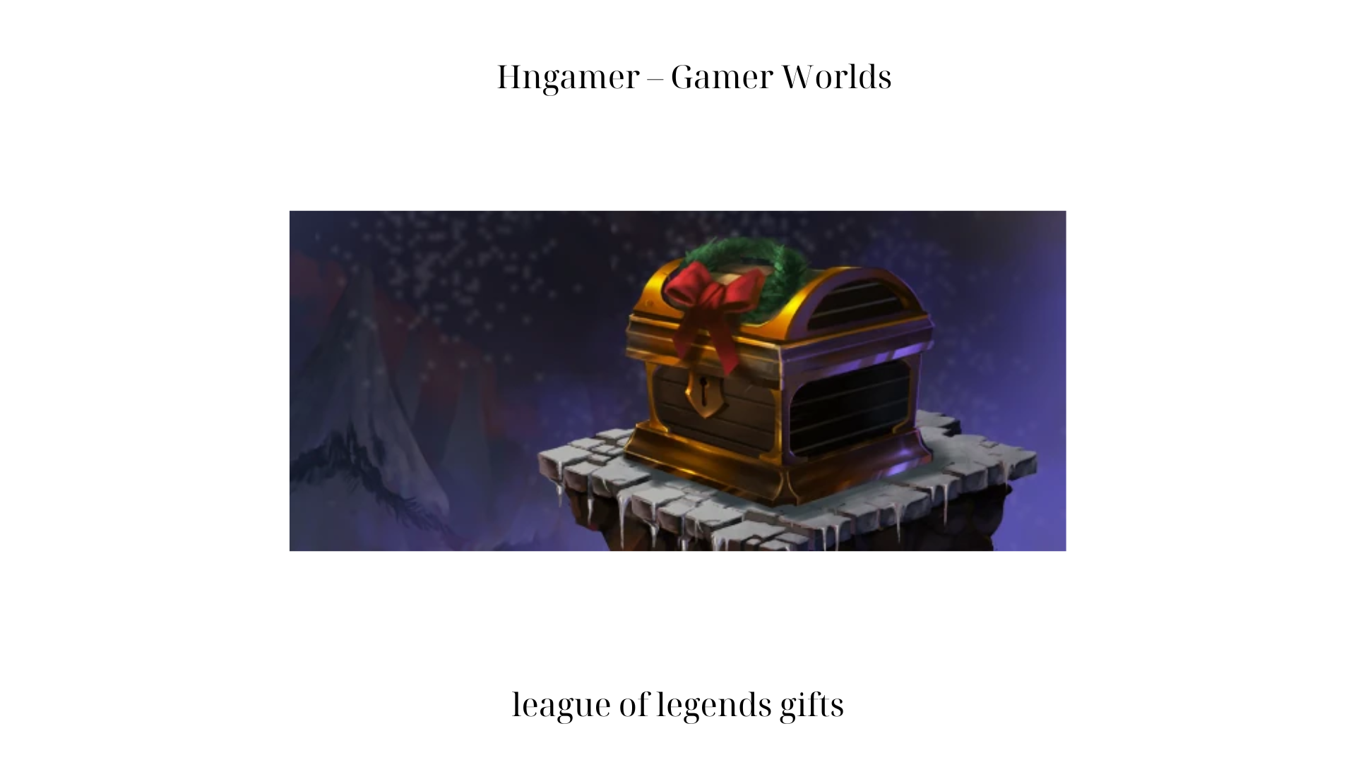 league of legends gifts