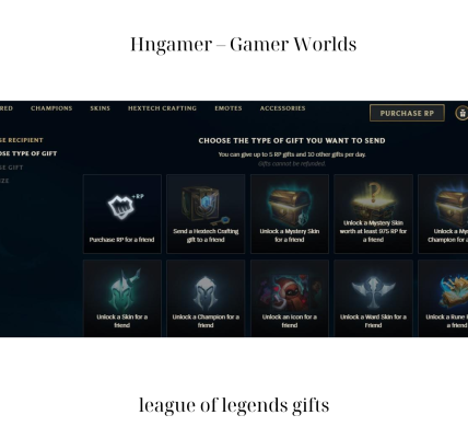 league of legends gifts