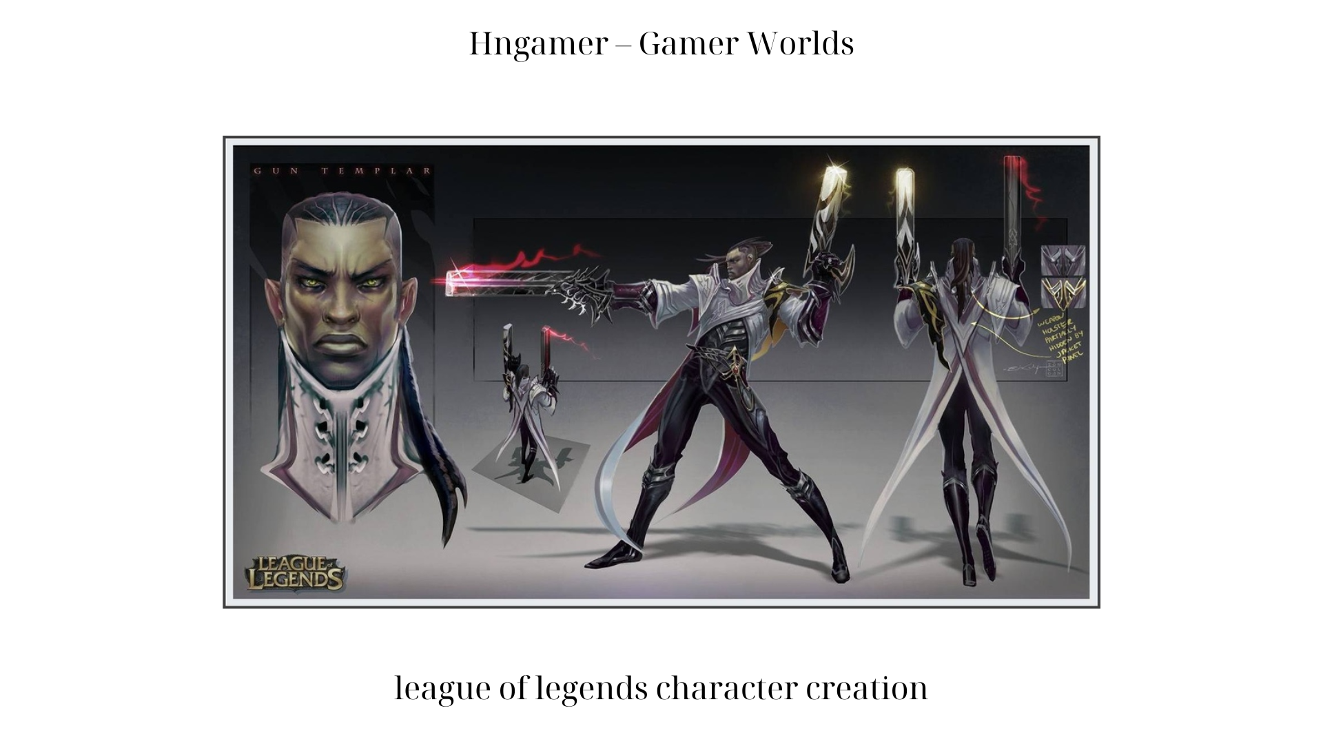 league of legends character creation