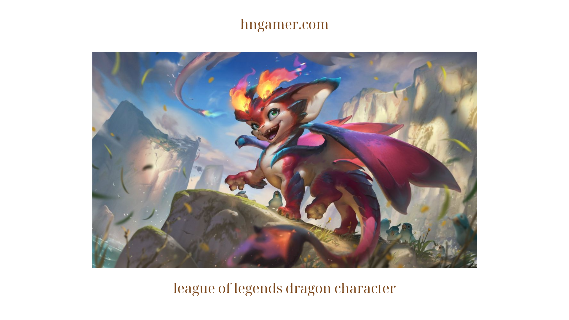 league of legends dragon character